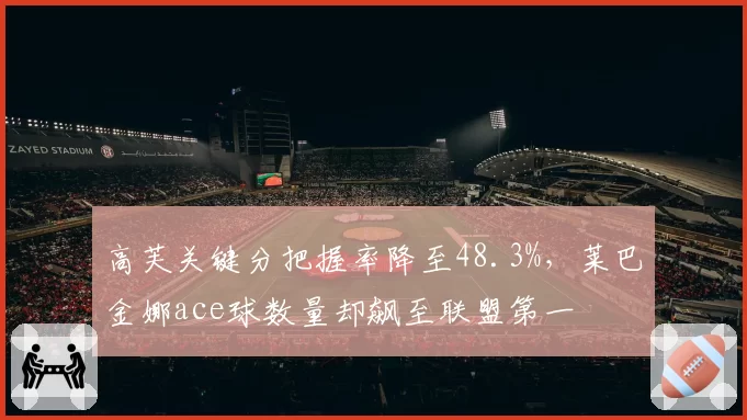 高芙关键分把握率降至48.3%，莱巴金娜ace球数量却飙至联盟第一